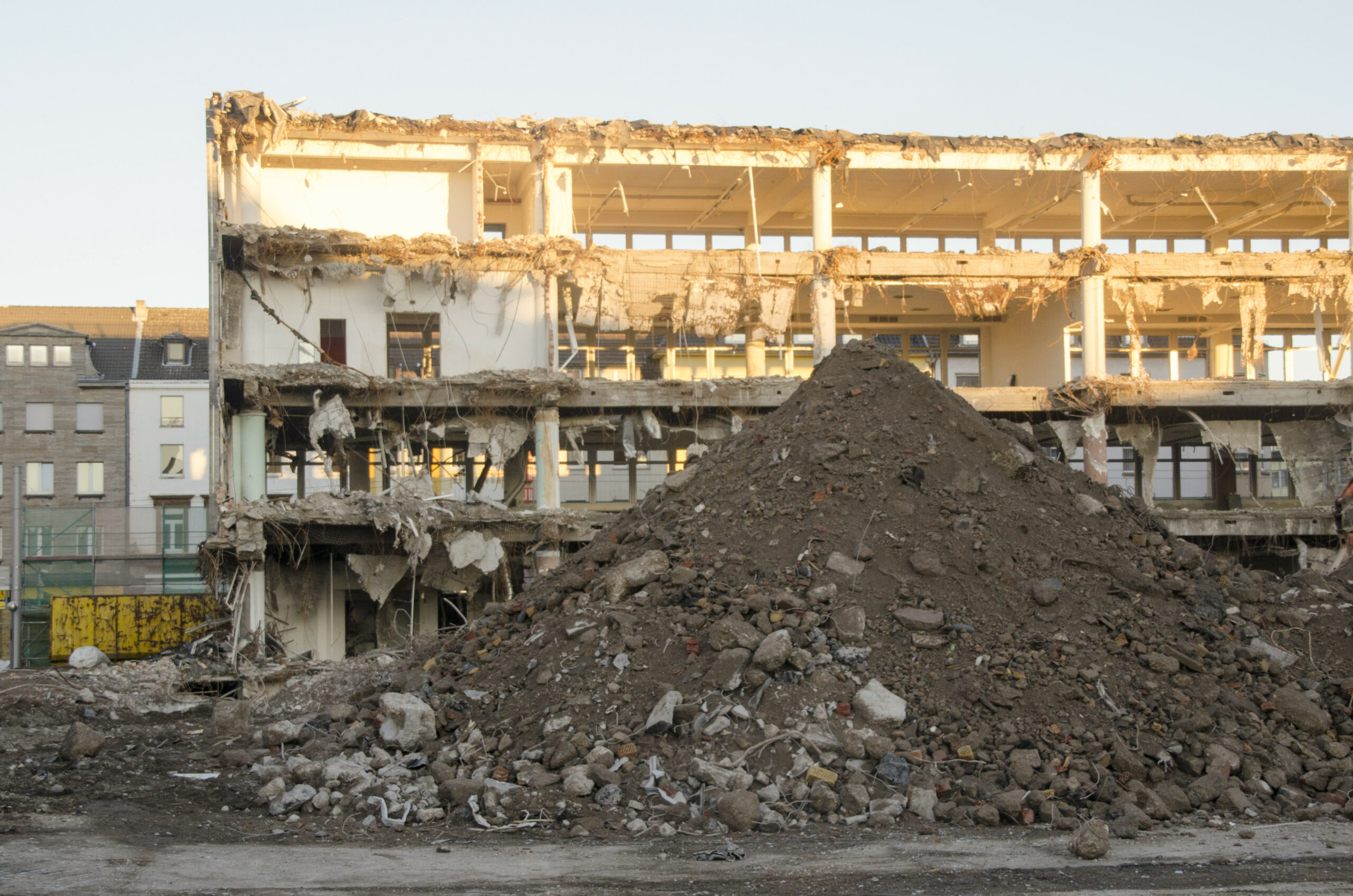 Fotos: Abriss des Kaufhof-Gebäudes in Mülheim