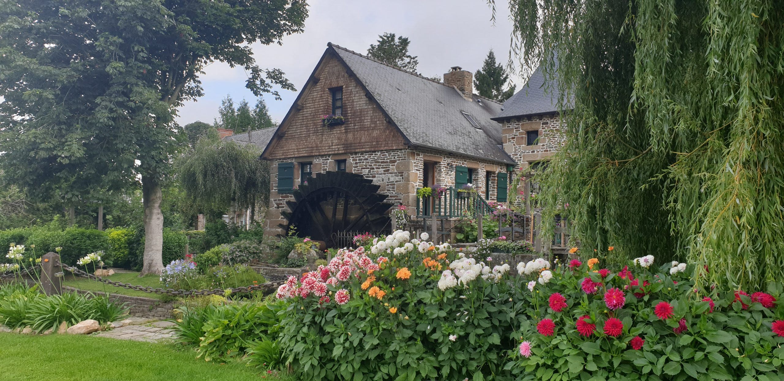 A Beautifully Restored Old Mill: Le Moulin au Moine