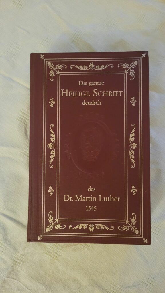 Reprint Original-Luther-Bibel