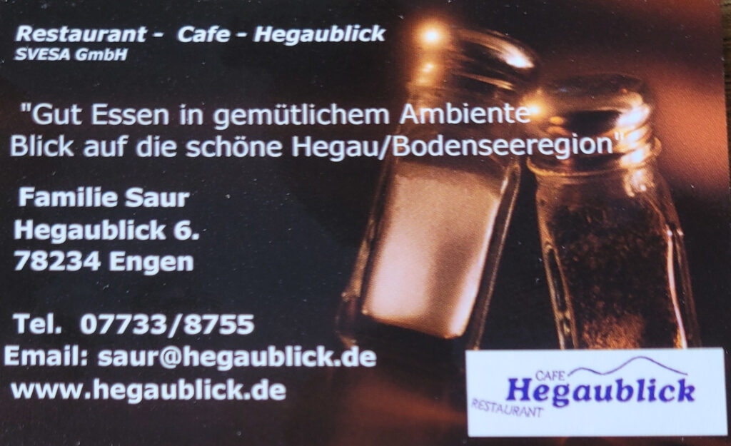 Restaurant Hegaublick